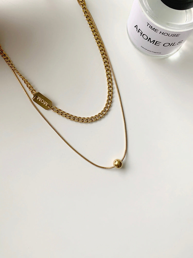 Bold Link Babe Necklace